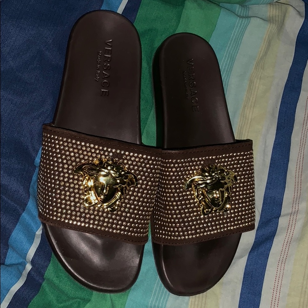Versace sandals/Slides